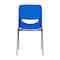 Flash Furniture HERCULES HD Comfort Classroom Stack Chair w/Powder-Coated Frame and Navy Ergonomic Back and Seat SF-CH003-NVY-BLK-GG - alternate 9